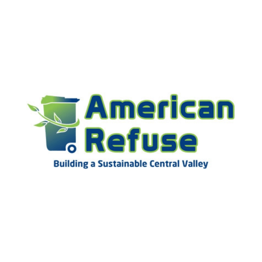 American Refuse Logo - White